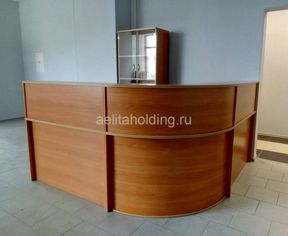 Стойка ресепшн "Эдем" 2100х2100х1170 Бук